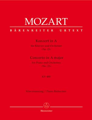 Concerto for Piano No.23 in A major (K.488) (Piano Reduction)