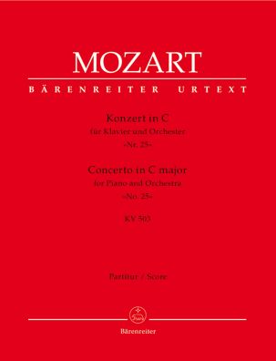 Concerto for Piano No.25 in C major (K.503) (Full Score)