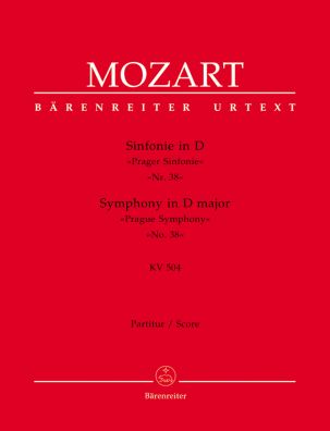 Symphony No.38 in D major (K.504) (Prague) (Full Score)