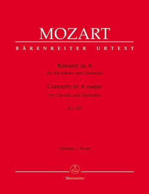 Concerto for Clarinet in A major (K.622) (Full Score)