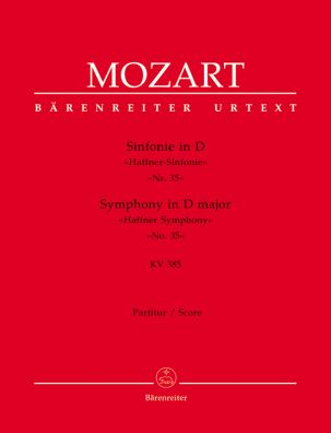 Symphony No.35 in D major (K.385) (Haffner) (Full Score)