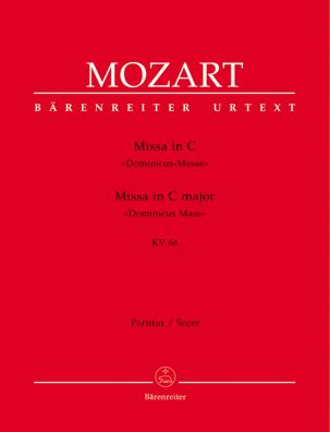 Missa in C major (K.66) (Dominicus Mass) (Full Score)