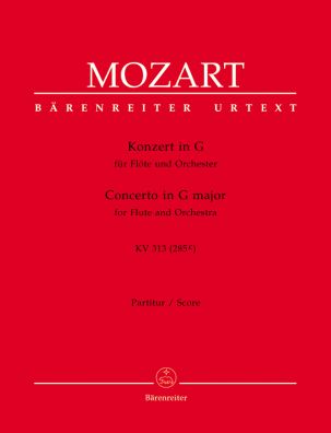 Concerto for Flute in G major (K.313) (Full Score)