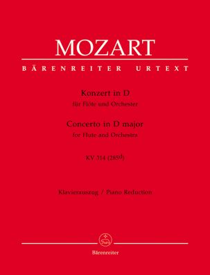 Concerto for Flute in D major (K.314) (Flute & Piano)