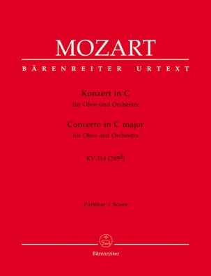 Concerto for Oboe in C major (K.314) (Full Score)