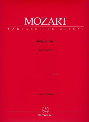 Regina coeli in C major (K.276) (Full Score)