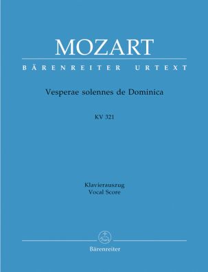 Vesperae solennes de Dominica (K.321) (Vocal Score)