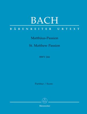 St Matthew Passion (BWV 244) (Full Score, paperback)