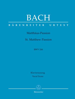 St Matthew Passion (BWV 244) (Vocal Score)