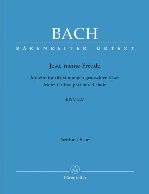 Motet No.3: Jesu, meine Freude (BWV 227) (Choral Score)