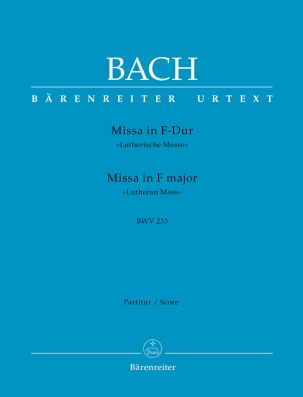 Mass in F major (BWV 233) Lutheran Mass 1 (Full Score)