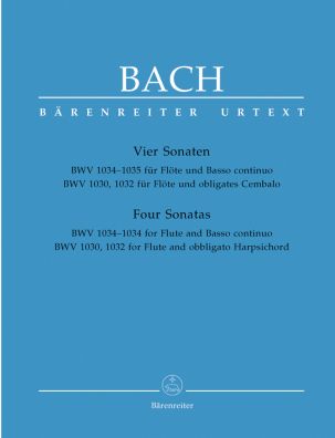 Four Sonatas for Flute & Basso continuo / Harpsichord