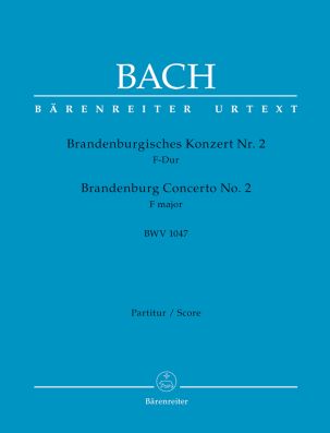 Brandenburg Concerto No.2 in F major (BWV 1047) (Full Score)