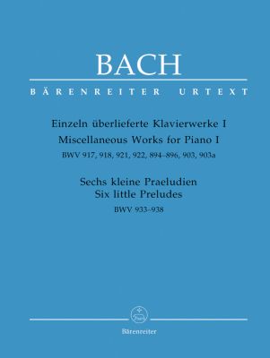 Miscellaneous Works for Piano I