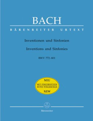 Inventions & Sinfonias (BWV 772-801) (with fingerings) (Piano)
