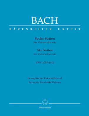 Six Suites for Violoncello solo (BWV 1007-1012) (Synoptic Facsimile Volume)