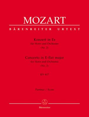 Concerto for Horn No.2 in E-flat major (K.417) (Full Score)