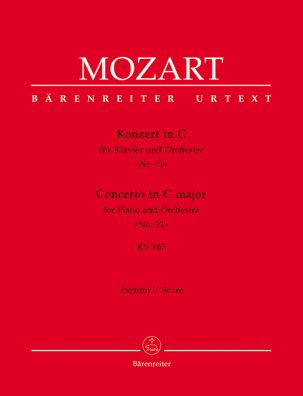 Concerto for Piano No.21 in C major (K.467) (Full Score)