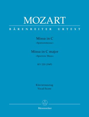 Mass in C major (K.220) Sparrow Mass (Vocal Score)