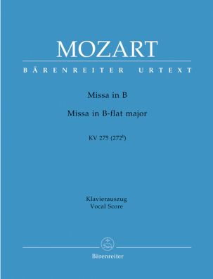 Missa Brevis in B-flat major (K.275) (Vocal Score)