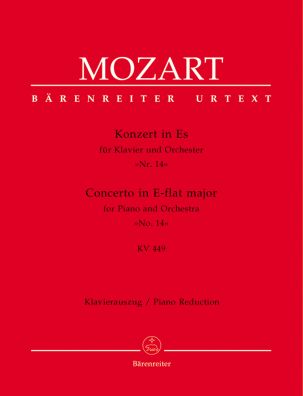 Concerto for Piano No.14 in E-flat major (K.449) (Piano Reduction)