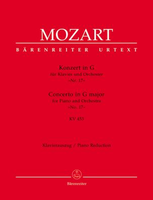 Concerto for Piano No.17 in G major (K.453) (Piano Reduction)