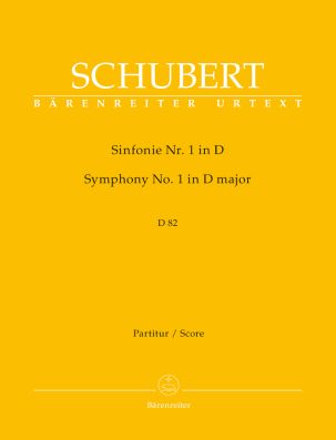 Symphony No.1 in D major D 82 (Full Score)