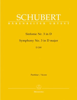 Symphony No.3 in D major D 200 (Full Score)