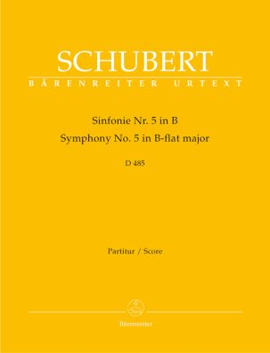 Symphony No.5 in B-flat major D 485 (Full Score)