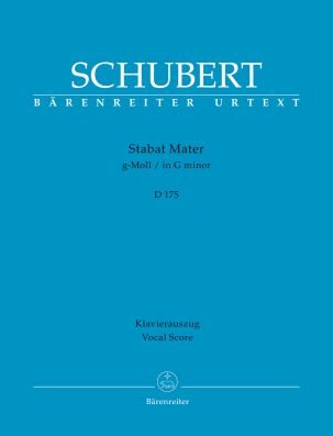 Stabat Mater in G minor D 175 (Vocal Score)