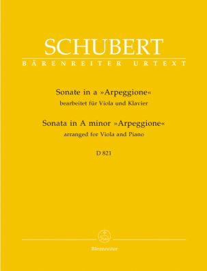 Sonata in A minor D 821 "Arpeggione" arranged for Viola & Piano