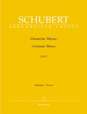 German Mass D 872 (Full Score)