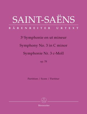 Symphony No.3 in C minor Op.78 (Organ) (Full Score, paperback)