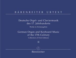 German Organ and Keyboard Music of the 17th Century, Volume II