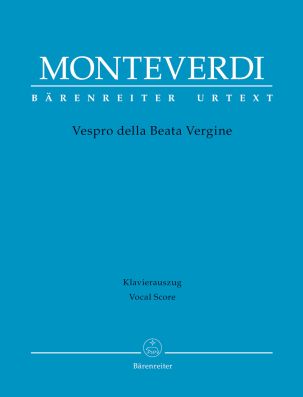 Vespers 1610, Vespro della Beata Vergine Vocal score