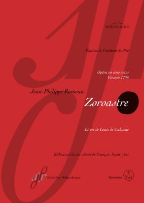 Zoroastre RCT 62 B (Version from 1756) (Vocal Score)