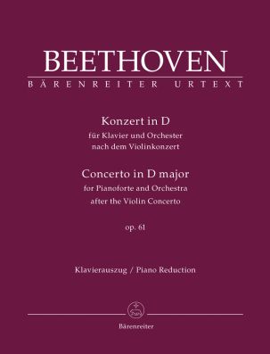 Concerto for Piano in D major based on the Concerto for Violin Op.61 (Two Piano Reduction)