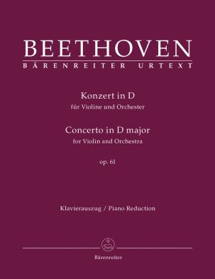 Concerto for Violin in D major Op. 61 (Violin & Piano)