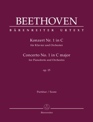 Concerto No.1 in C major Op.15 for Piano (Full Score)