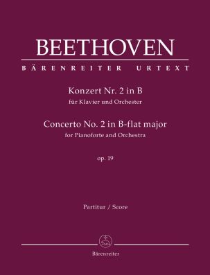Concerto No.2 in B-flat major Op.19 for Piano (Full Score)
