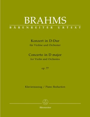 Concerto for Violin in D major Op.77 (Violin & Piano)