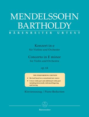 Concerto for Violin in E minor Op.64 Late (popular) version (Violin & Piano)