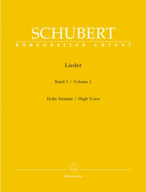 Lieder Volume 1, High Voice & Piano