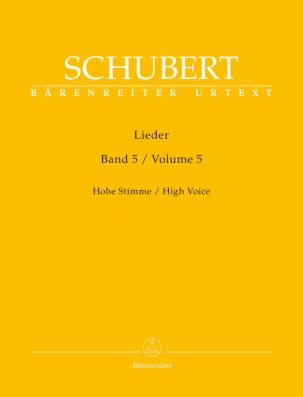 Lieder Volume 5, High Voice & Piano