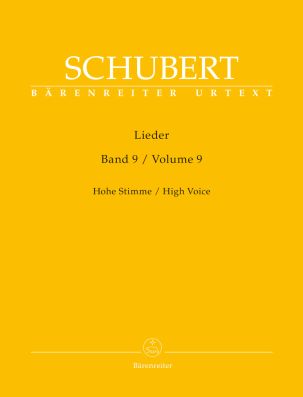Lieder Volume 9, High Voice & Piano