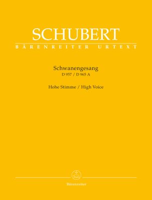 Schwanengesang D 957 / D 965 A,  High Voice & Piano
