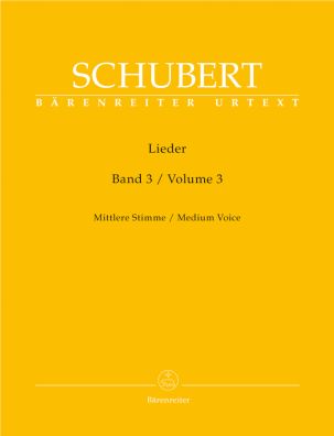 Lieder Volume 3, Medium Voice & Piano
