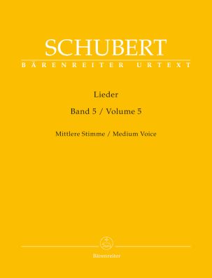 Lieder Volume 5, Medium Voice & Piano