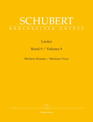 Lieder Volume 9, Medium Voice & Piano