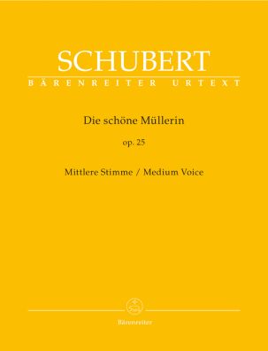 Die schöne Müllerin Op.25 D 795 Medium Voice & Piano
